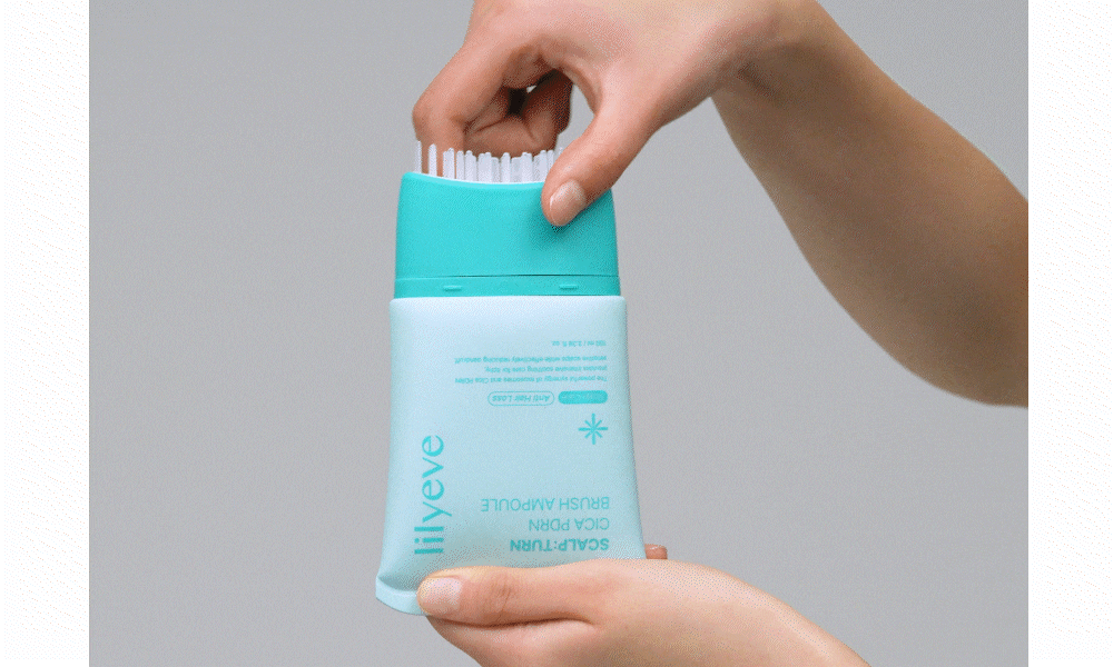 lilyeve Scalp Turn Cica PDRN Brush Ampoule