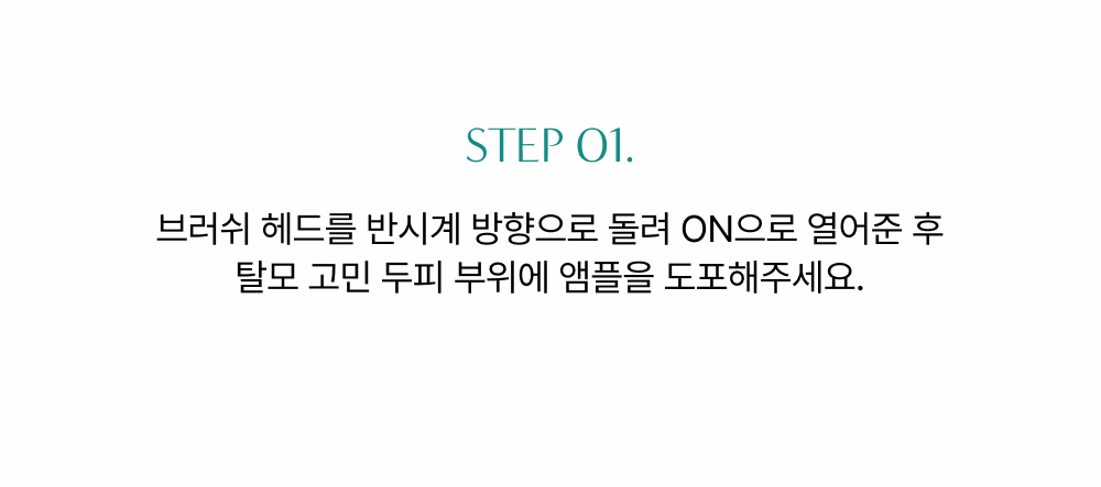 lilyeve Scalp Turn Cica PDRN Brush Ampoule