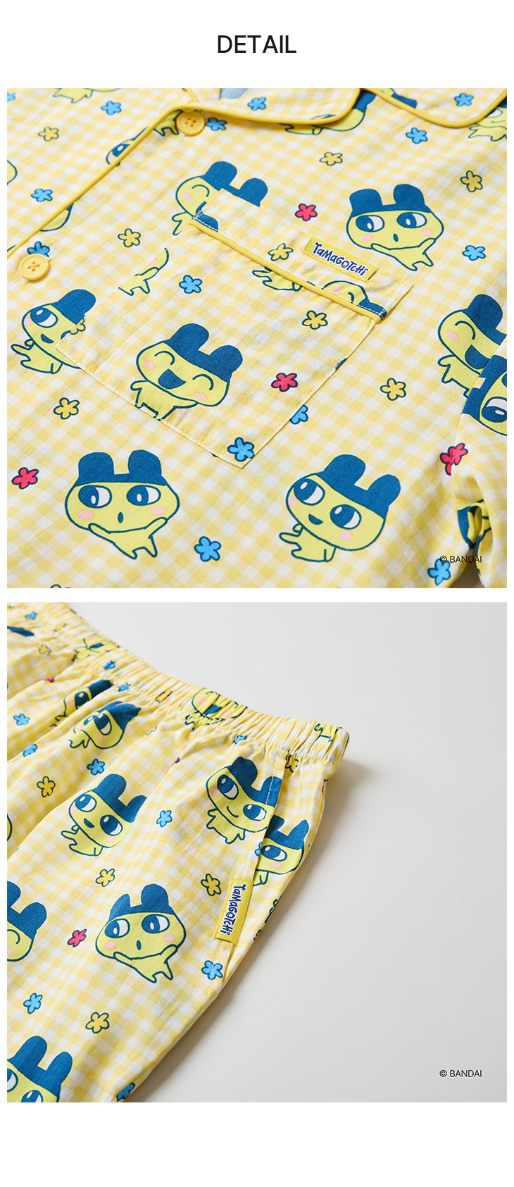 [SPAO X Tamagotchi] Short Sleeve Pajama Set