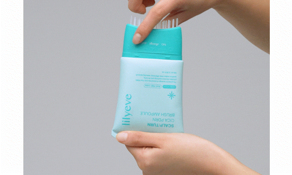 lilyeve Scalp Turn Cica PDRN Brush Ampoule
