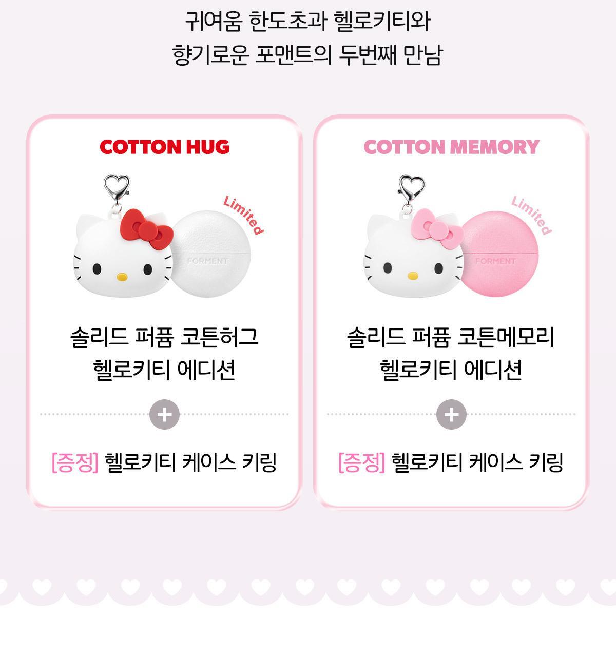 FORMENT X Hello Kitty - Forment Solid Perfume Pebble + Keyring