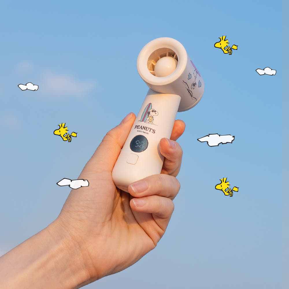 ROYCHE - Peanuts Snoopy Mini High-Speed Handheld Fan