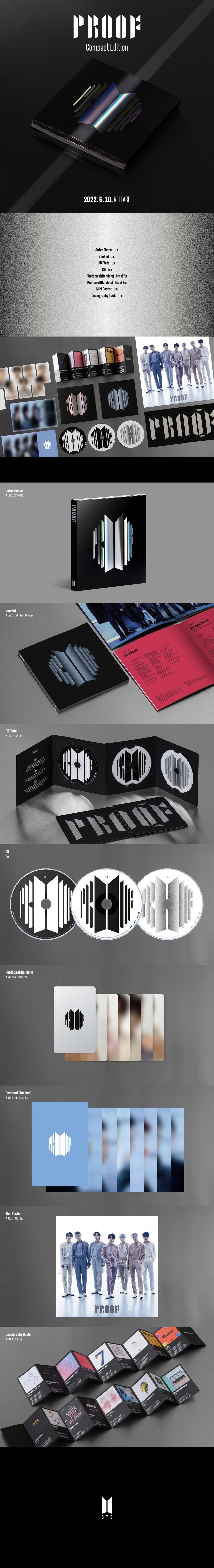 BTS - Proof (Anthology Album) Compact Edition