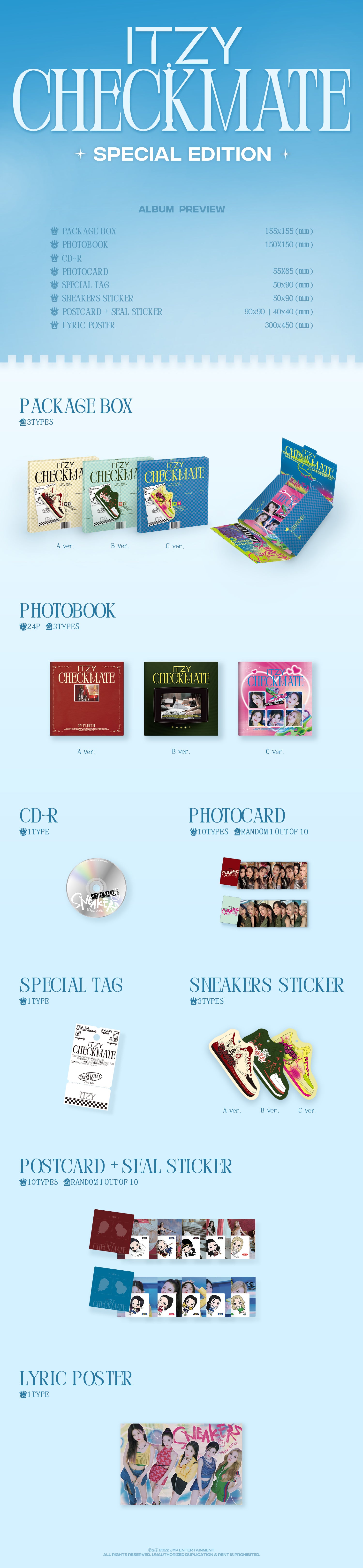 ITZY - CHECKMATE (5th Mini Album) Special Edition
