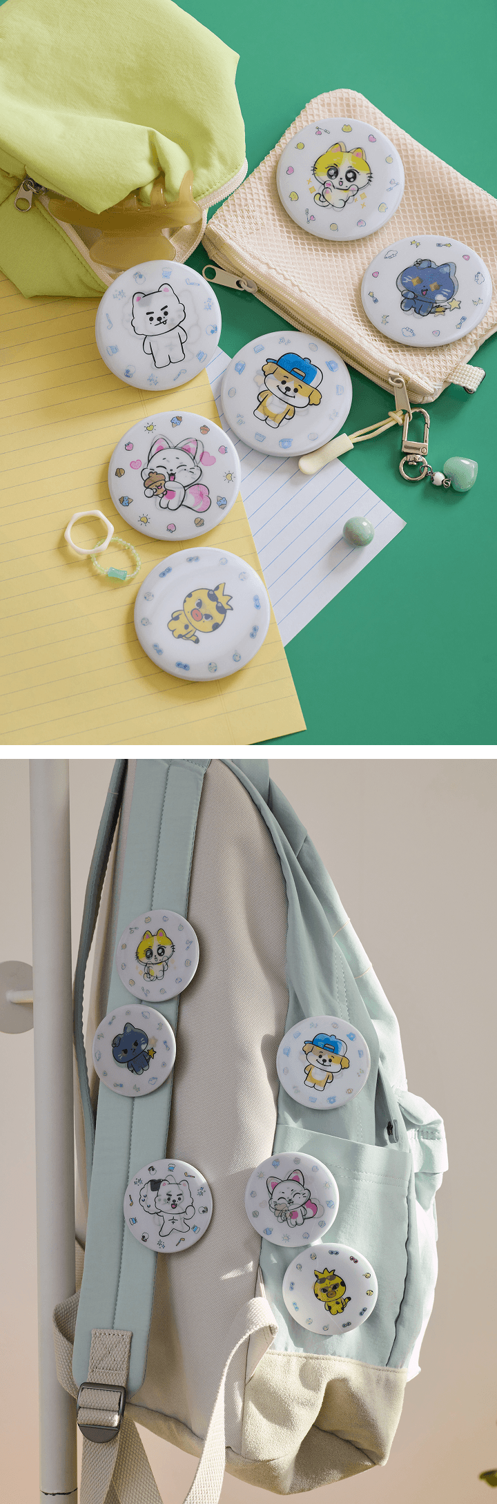[PRE-ORDER] ENHYPEN - Lenticular Can Badge (ENCHIN)