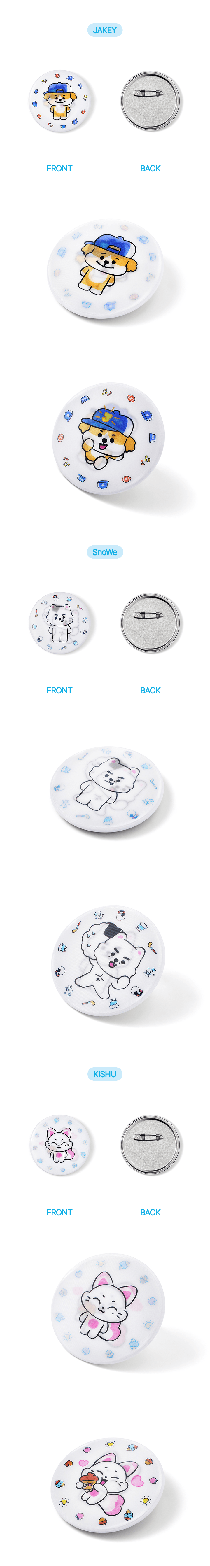 [PRE-ORDER] ENHYPEN - Lenticular Can Badge (ENCHIN)
