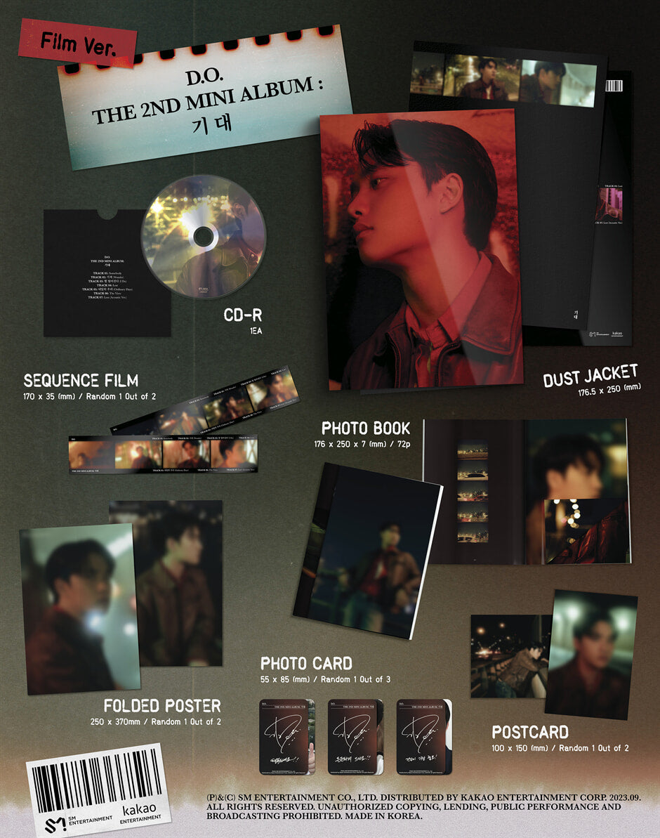 DOH KYUNG SOO - ANTICIPATION (2nd Mini Album) Film Ver.