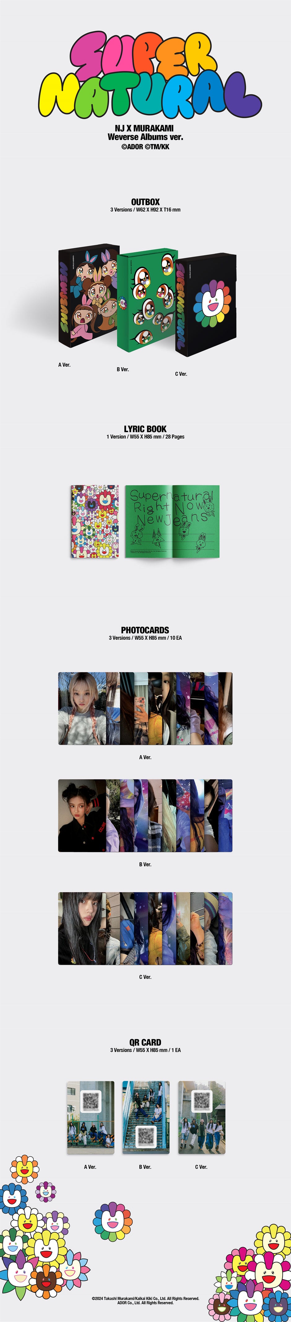 NewJeans - Supernatural (Japan Double Single) Weverse Albums Ver.