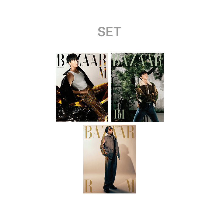 PRE-ORDER Harper's Bazaar Korea Magazine 2025.09 (Cover: BTS RM)