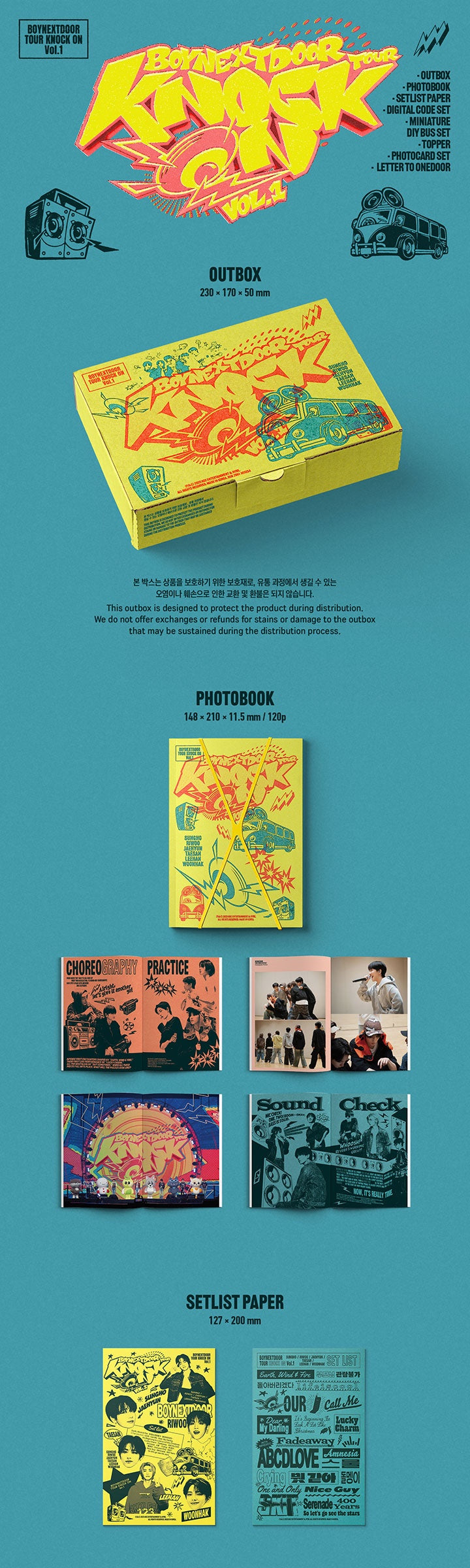 BOYNEXTDOOR - BOYNEXTDOOR TOUR ‘KNOCK ON Vol.1’ [PRE-ORDER]