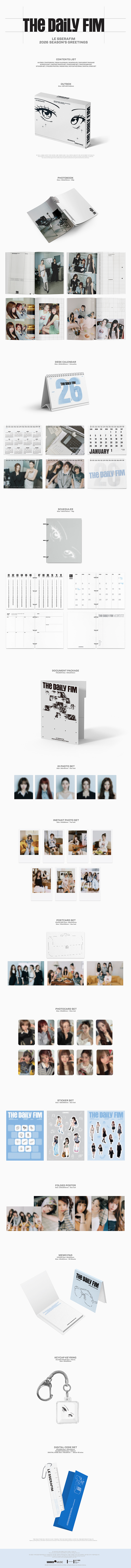 LE SSERAFIM 2026 Season's Greetings