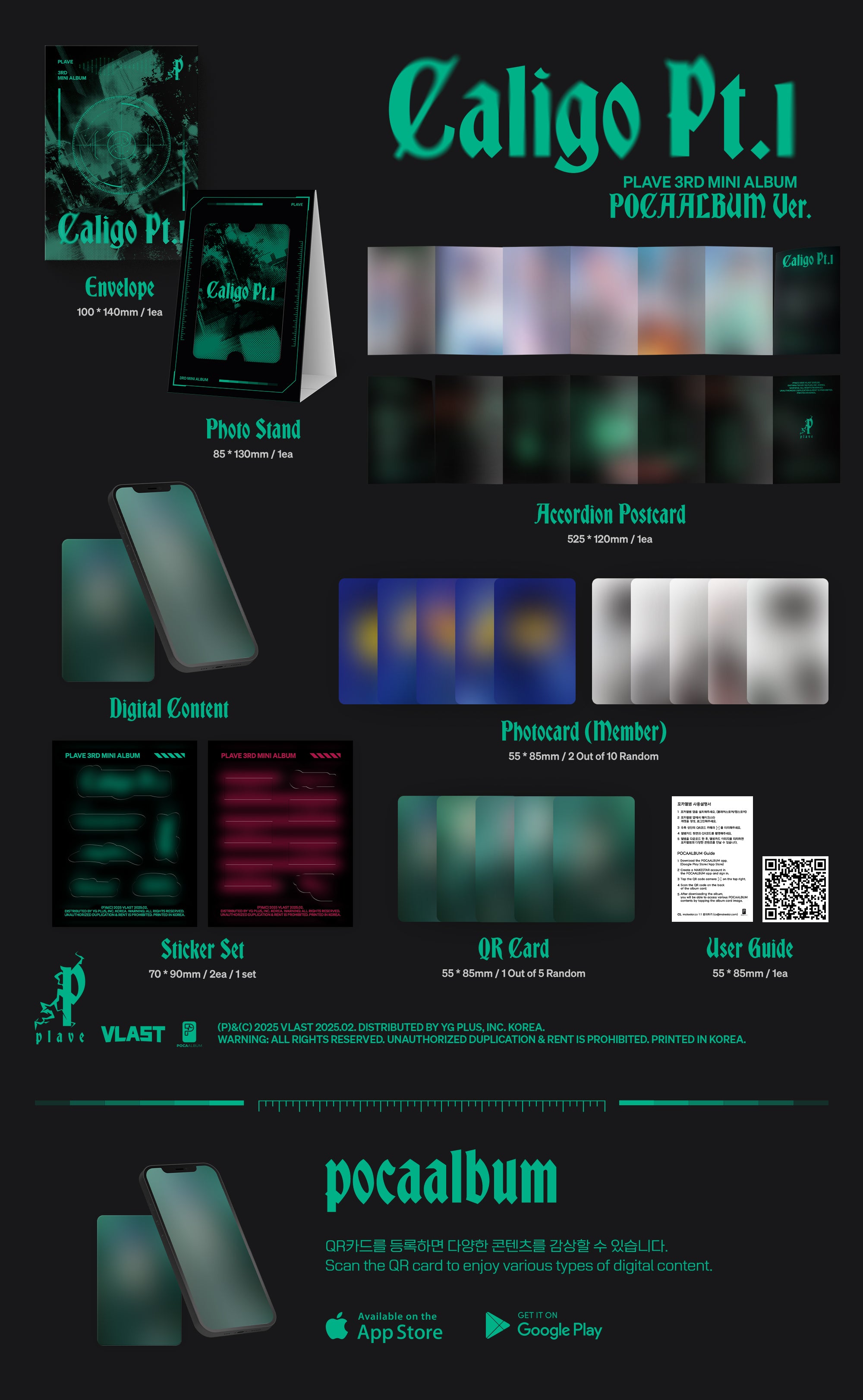 PLAVE - Caligo Pt.1 (3rd Mini Album) POCAALBUM Ver.