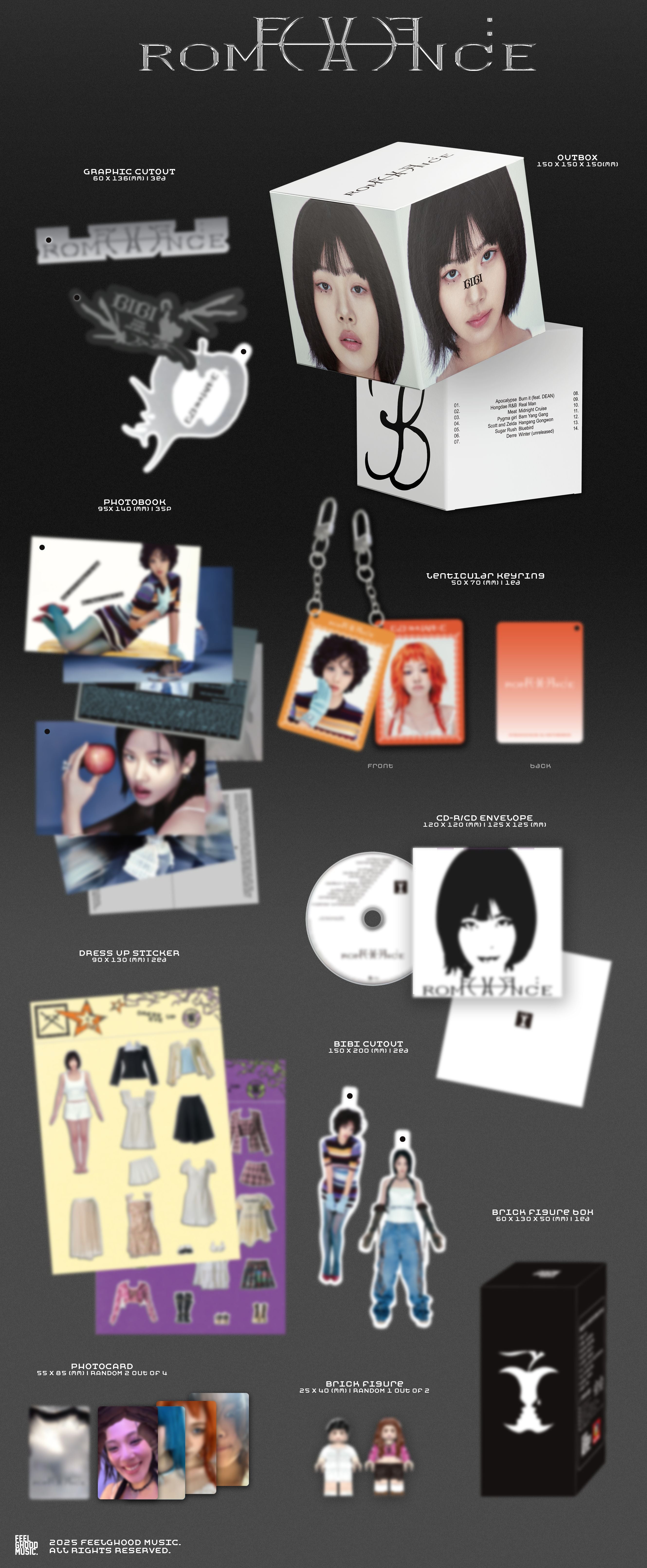 BIBI - EVE: ROMANCE (2nd Album) Special Ver.