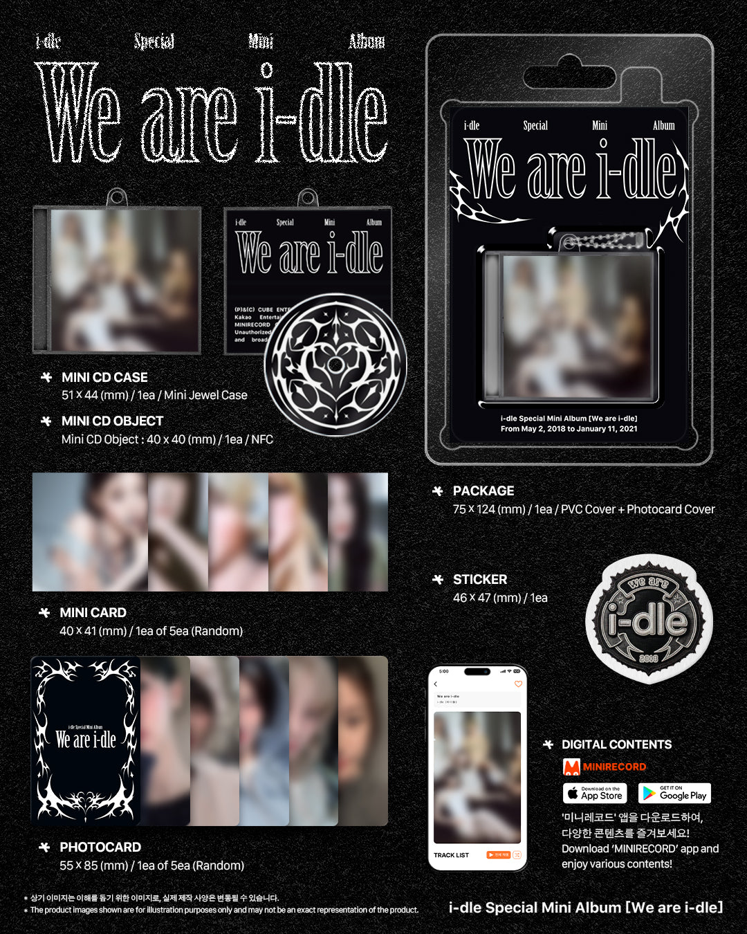 (G)I-DLE - We are i-dle (Special Mini Album) Platform Ver.