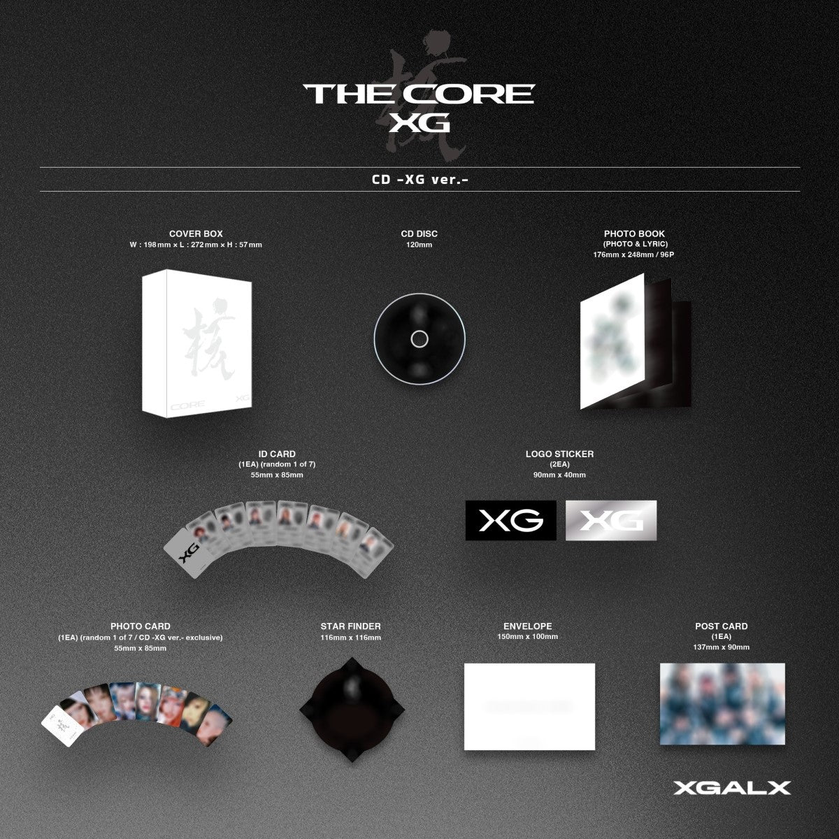 XG - 1st Full Album *THE CORE* (XG Ver.)