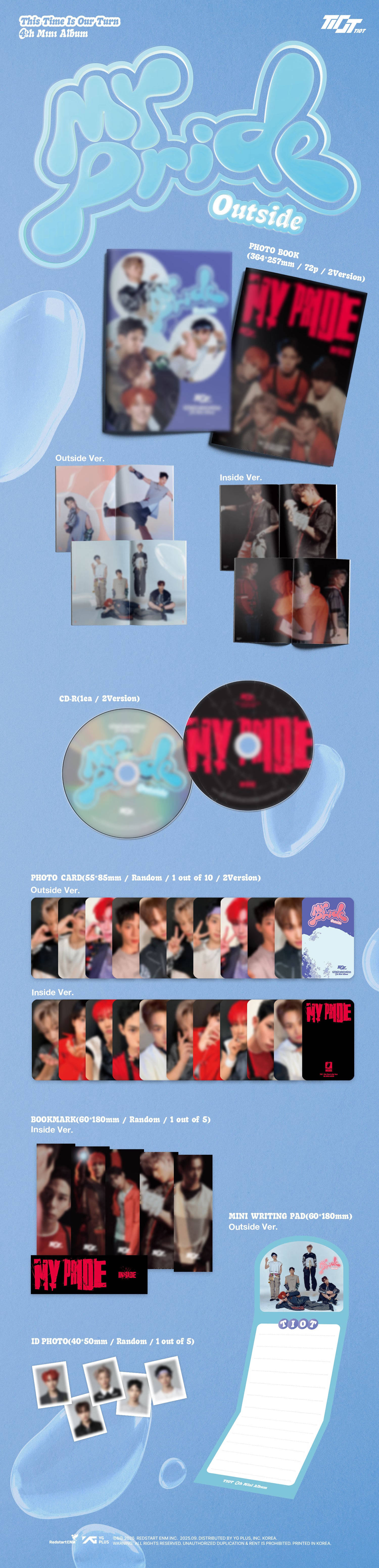 TIOT - MY PRIDE (4th Mini Album) Photobook Ver.