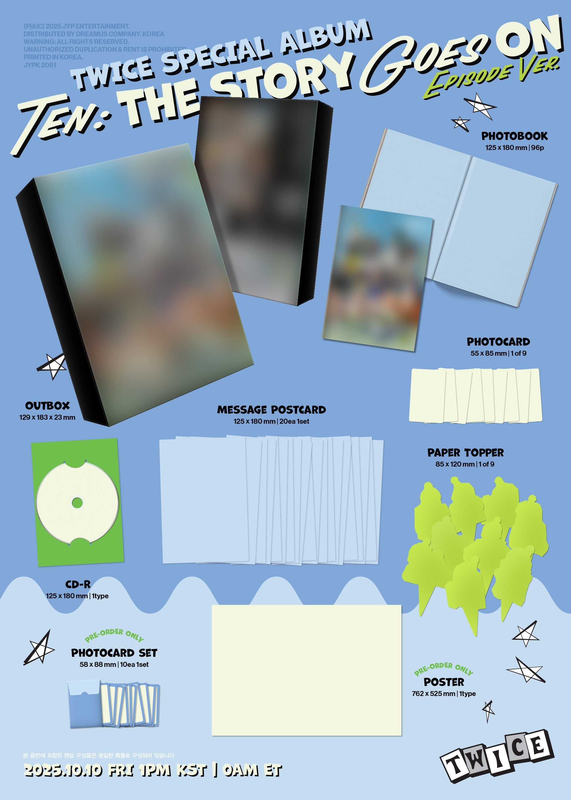 TWICE - TEN: The Story Goes On (Special Album) (EPISODE Ver.)