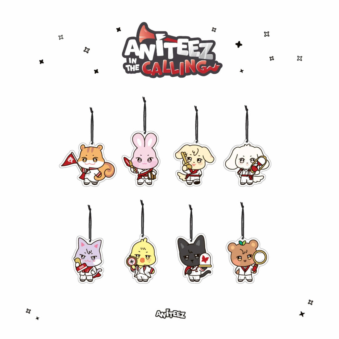 ATEEZ Aniteez Scented Paper - JJONGbear