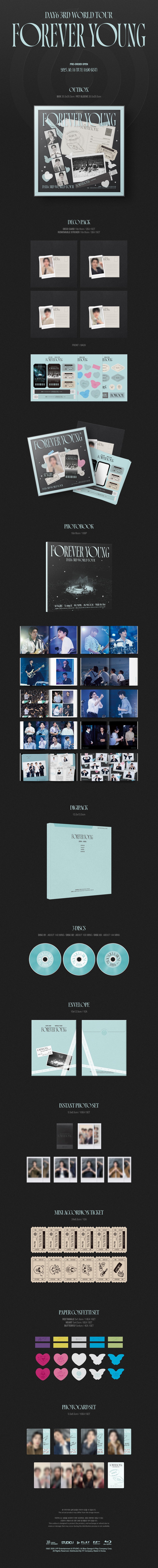 DAY6 - 3rd World Tour [FOREVER YOUNG] Blu-ray