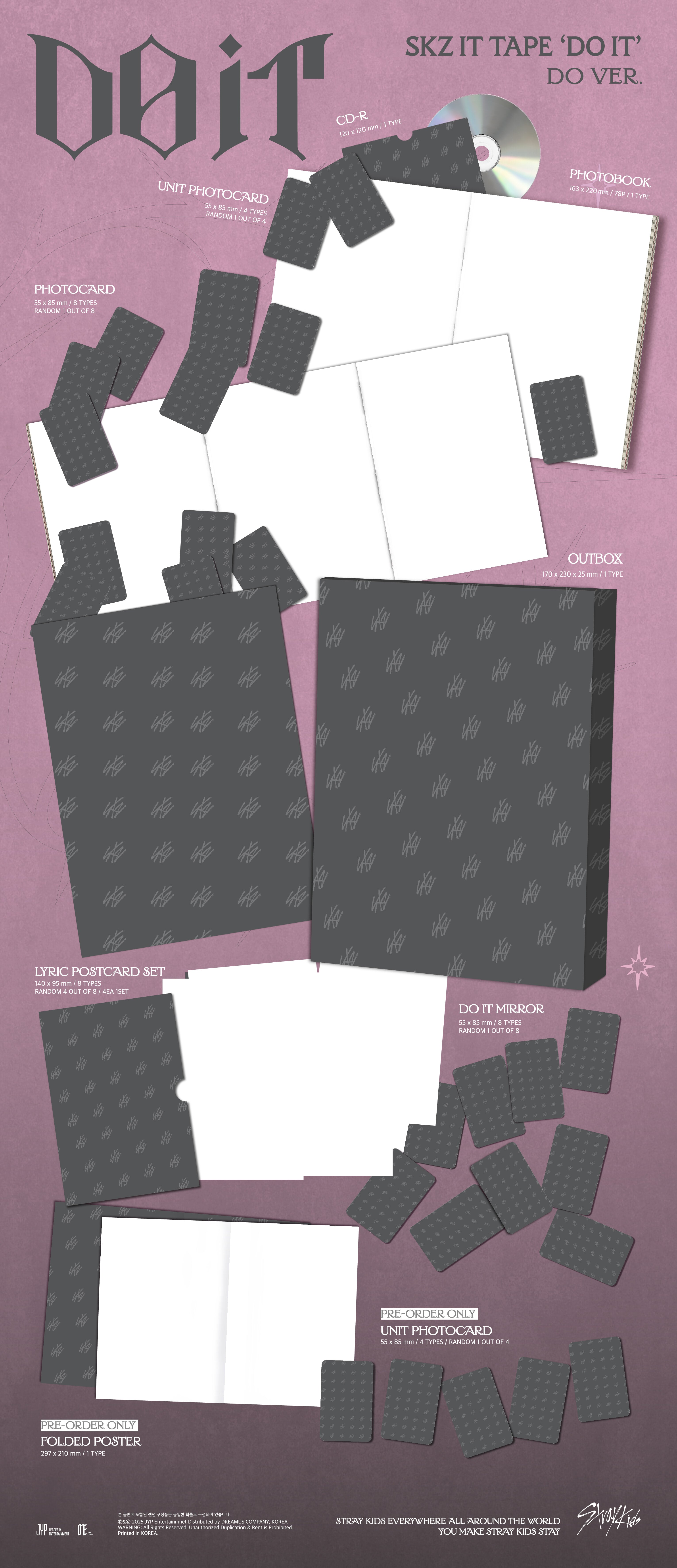 Stray Kids - SKZ IT TAPE DO IT (DO Ver.)