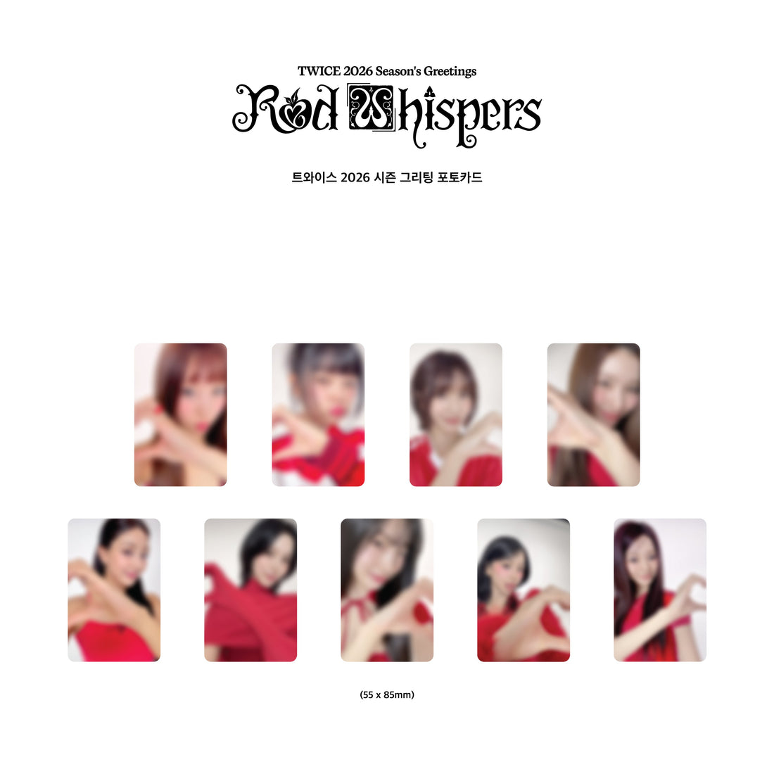 TWICE - 2026 Season's Greetings [RED WHISPERS]