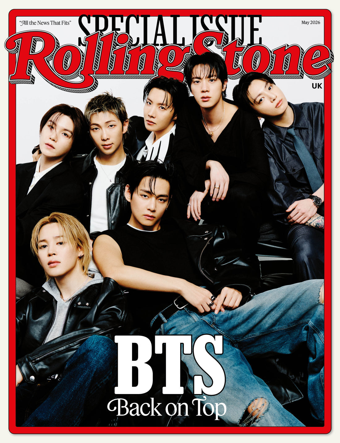 Rolling Stone UK May 2026 BTS Special Issue cover