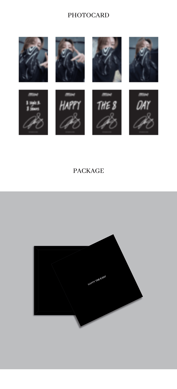 SEVENTEEN - HAPPY THE 8 DAY [SCARF-8 Style] [Pre-Order]