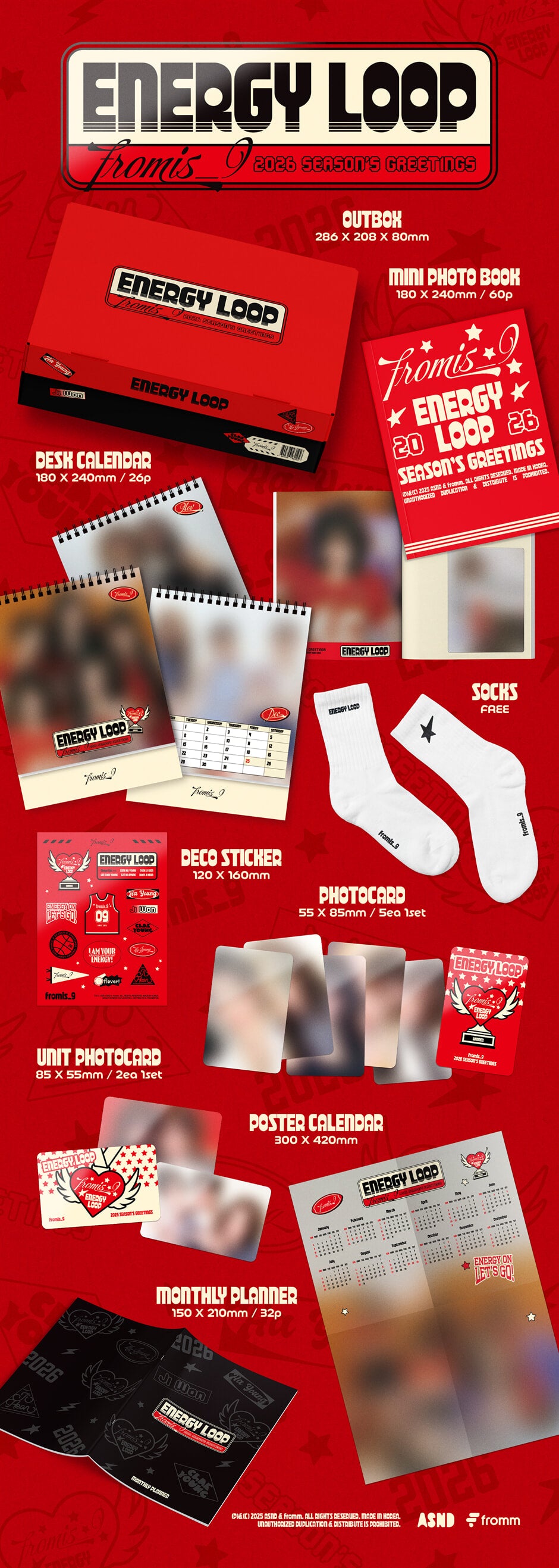 fromis_9 2026 Season's Greetings [ENERGY LOOP] [Pre-Order]