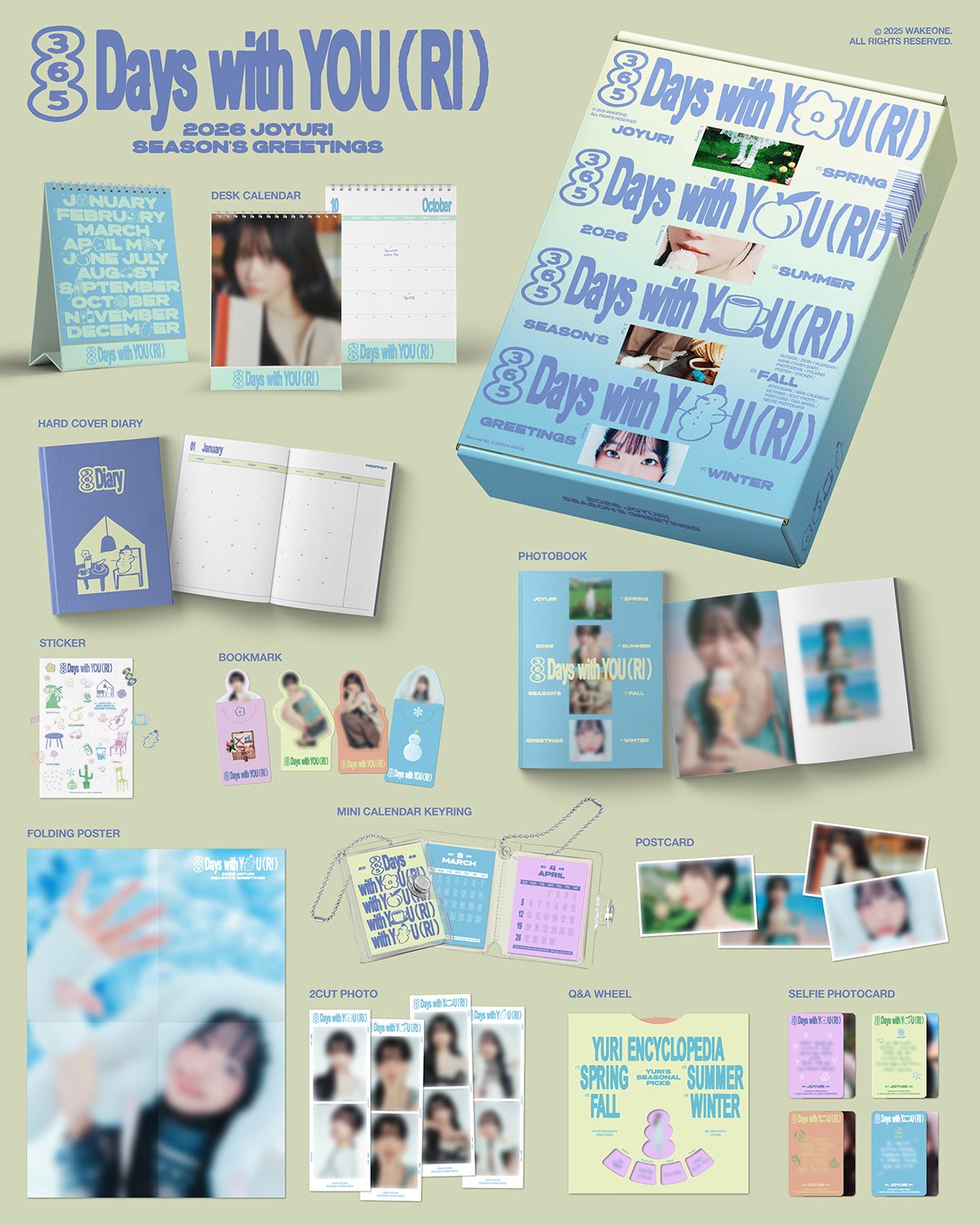 JO YURI 2026 Season's Greetings [365 Days with YOU(RI)]