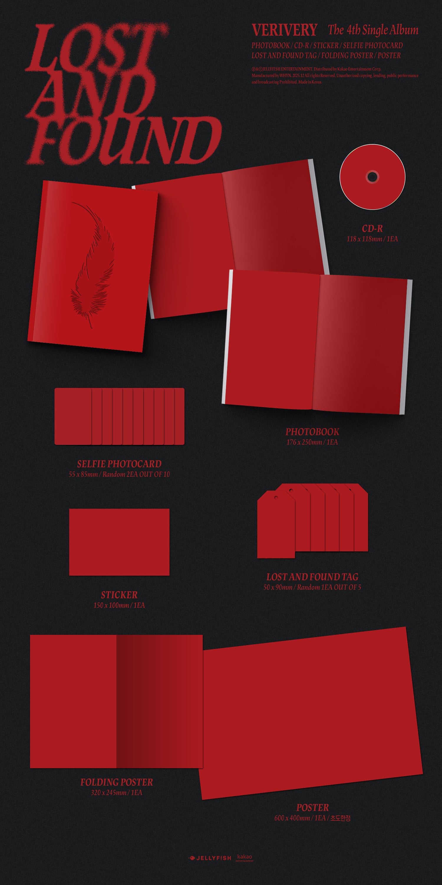 VERIVERY - 4th Single Album *Lost and Found* (Photobook Ver.)