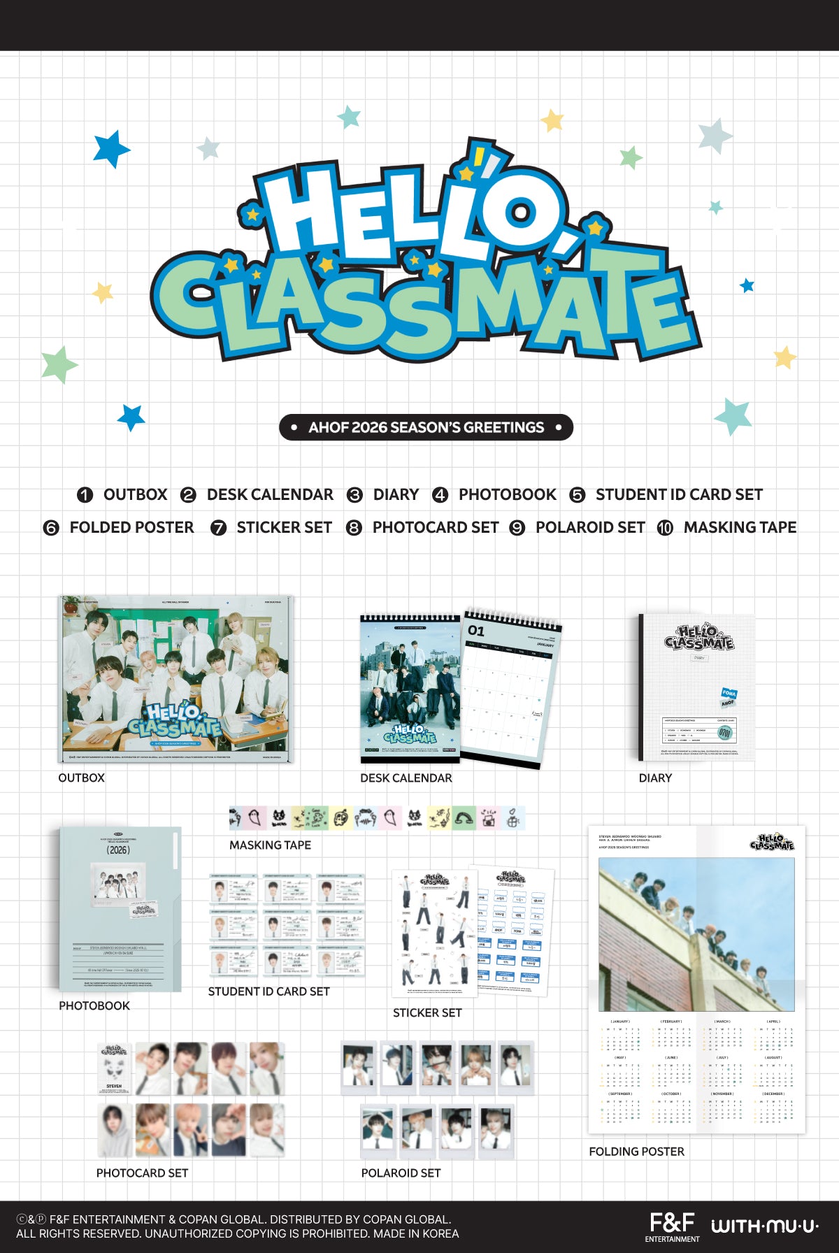 AHOF 2026 Season's Greetings [HELLO CLASSMATE] [Pre-Order]