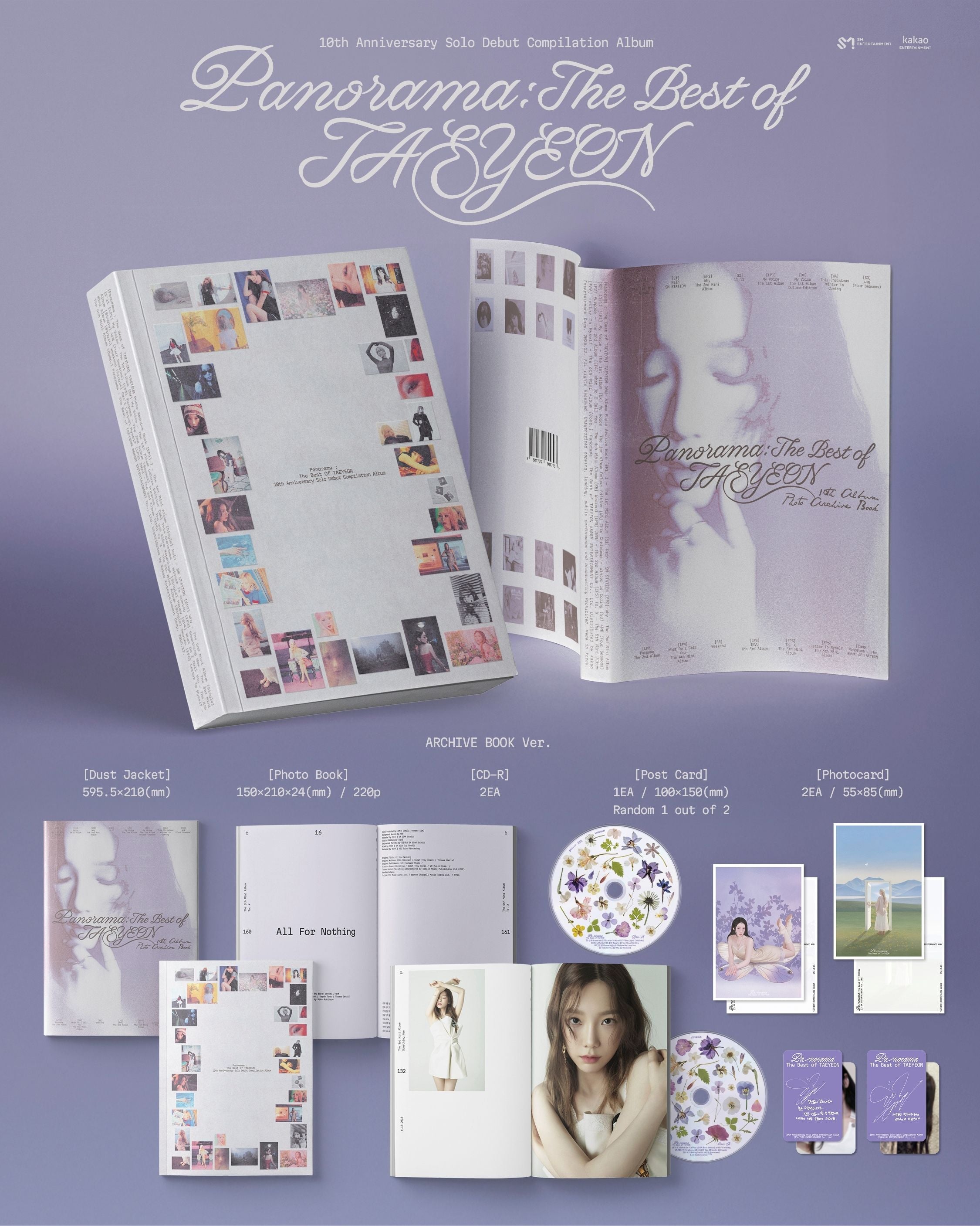 TAEYEON - *Panorama : The Best of TAEYEON* (Archive Book Ver.)