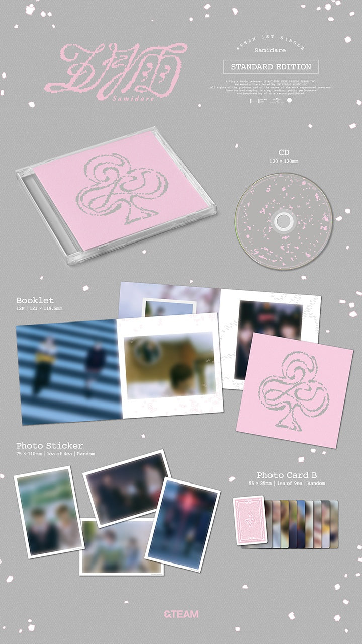 &TEAM - Samidare (1st Single Album) Standard Edition