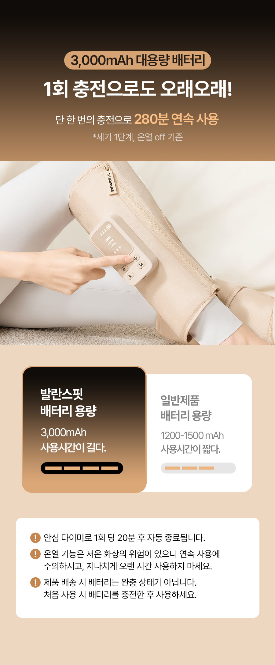[BALANCE FIT] - Calf Massager