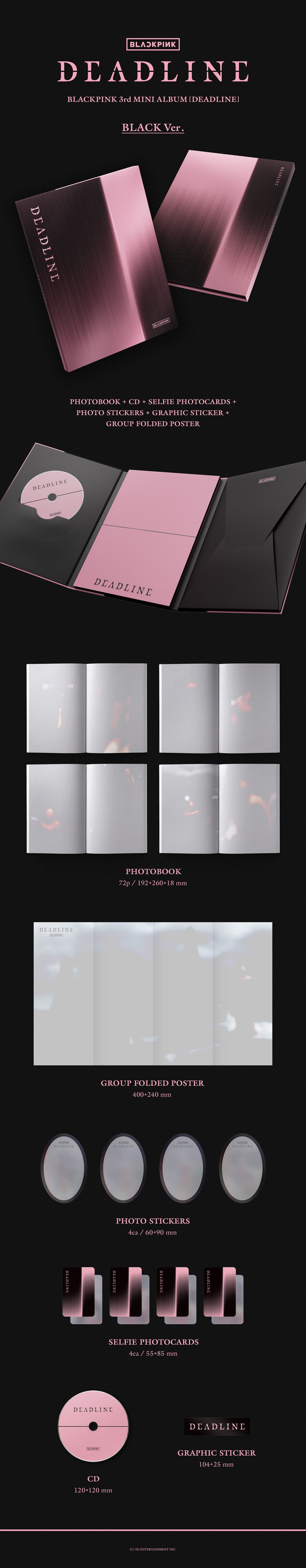 BLACKPINK - 3rd Mini Album *DEADLINE*