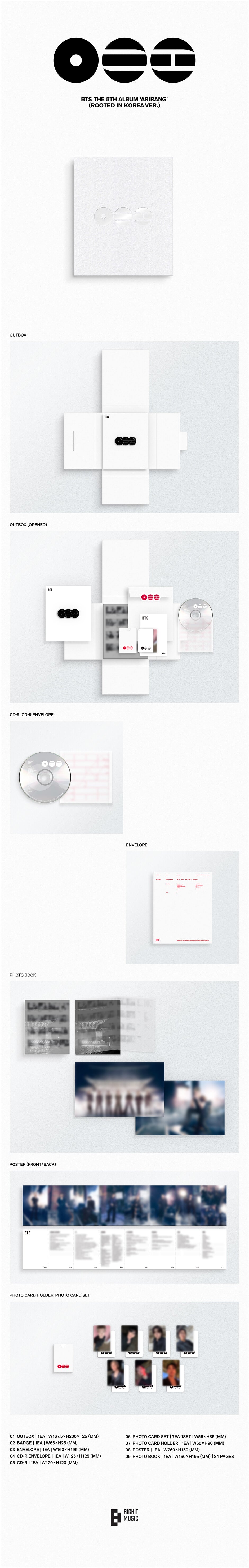 BTS - 5th Album *ARIRANG*