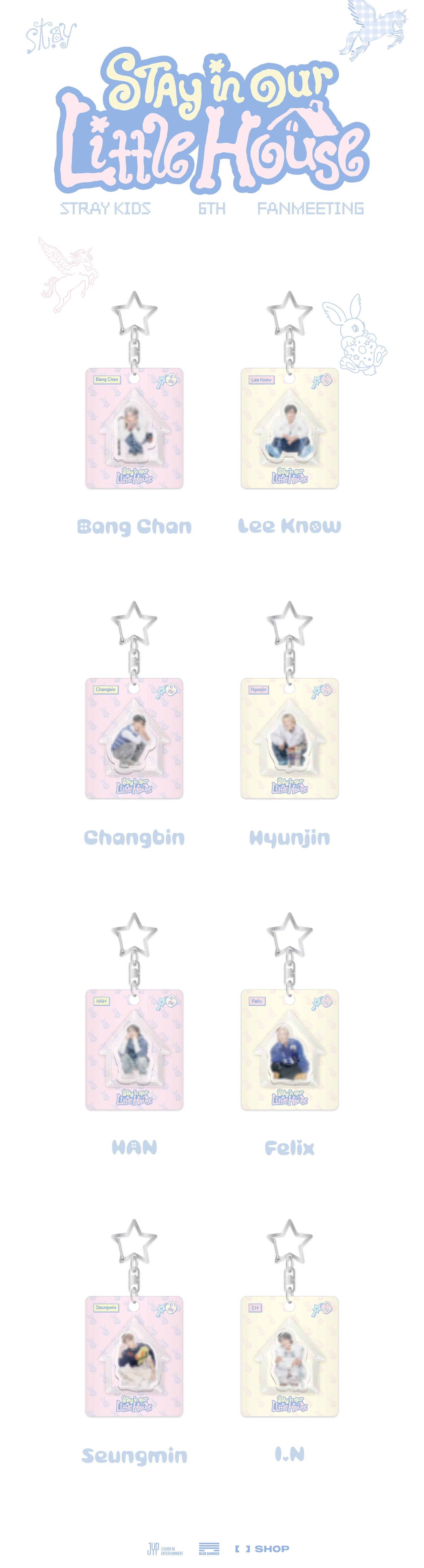 [PRE-ORDER] Stray Kids - [STAY in Our Little House] MINI BLOCK KEYRING