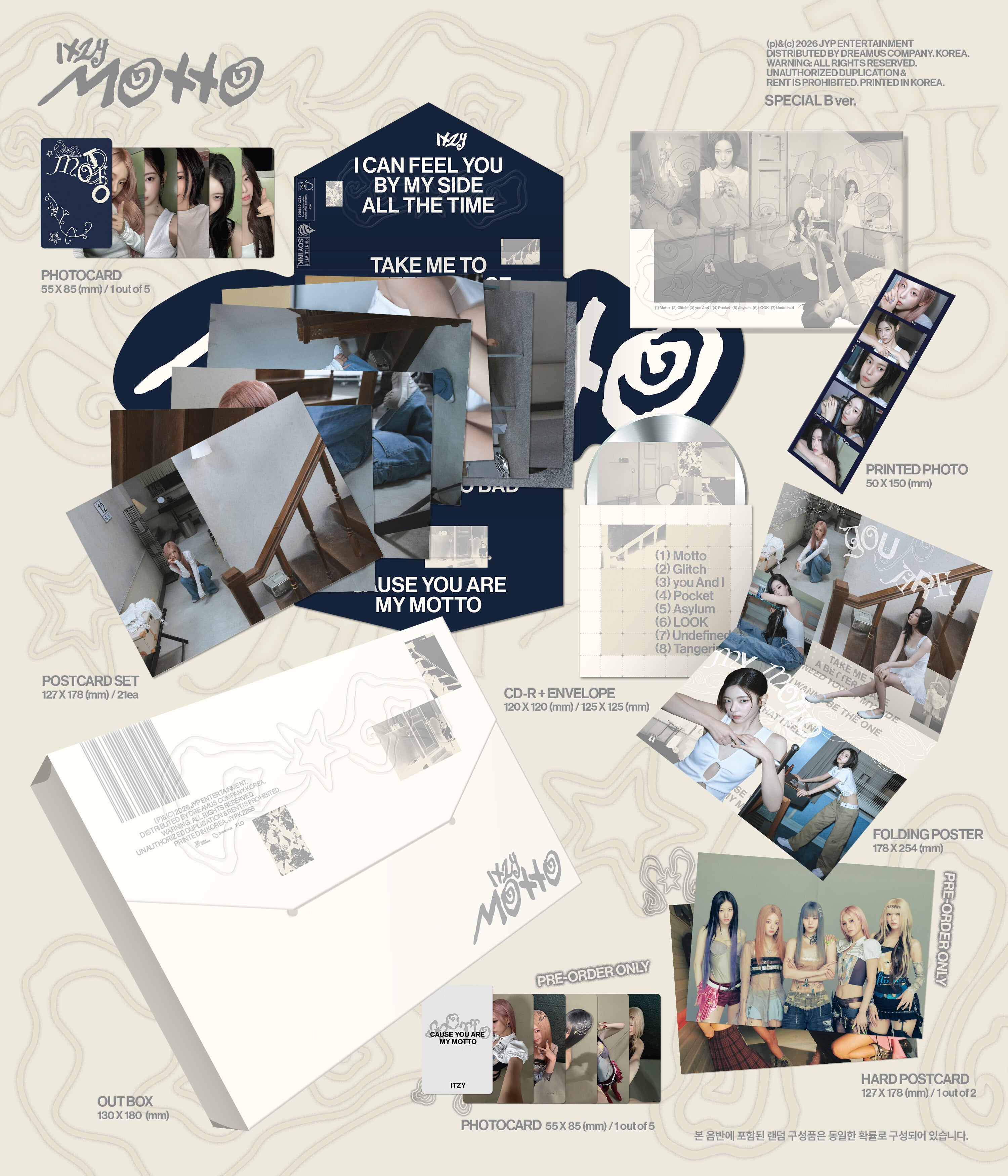 ITZY - Motto (12th Mini Album) Special Ver.