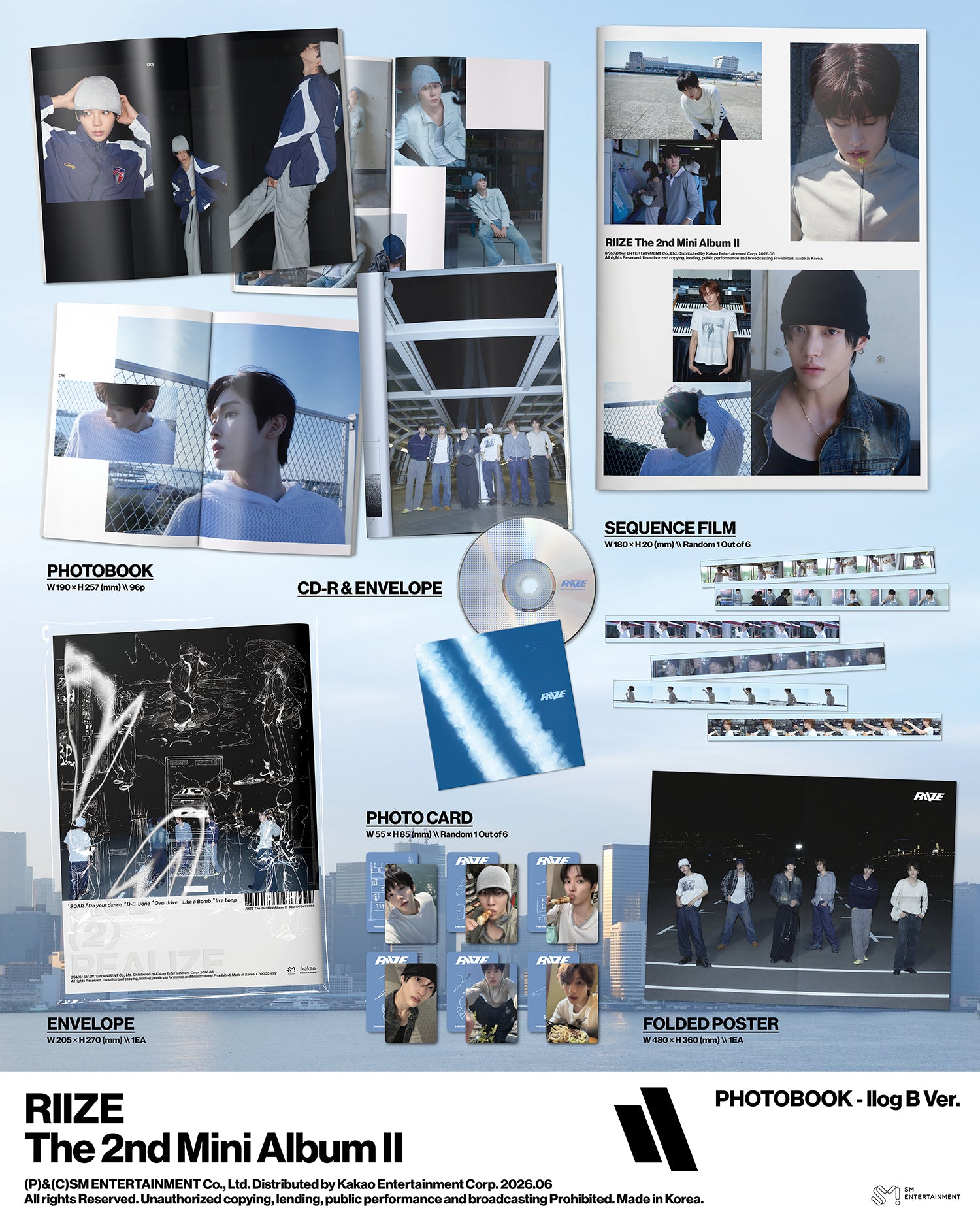 [PRE-ORDER] RIIZE - II (2nd Mini Album) Photobook Ver.