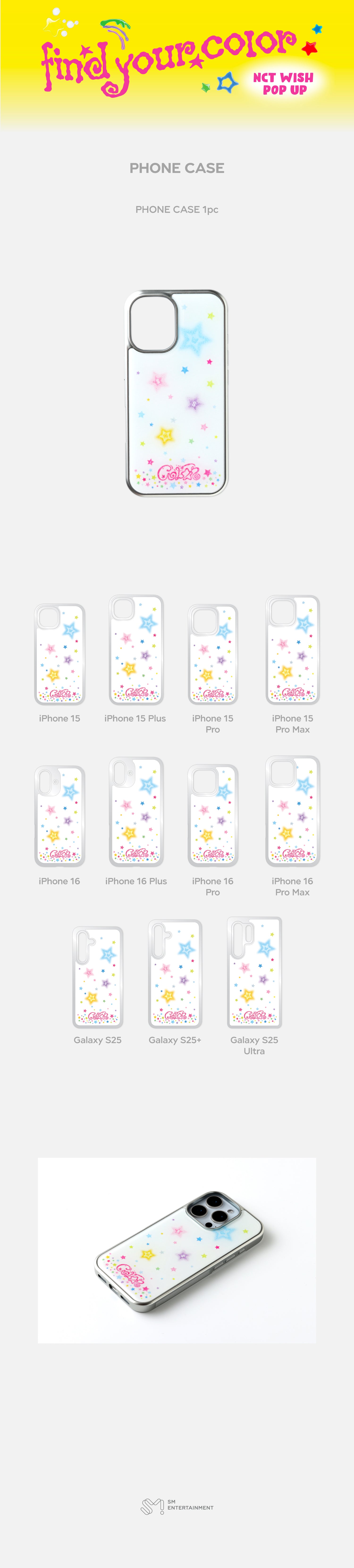 NCT WISH - FIND YOUR COLOR Phone Case