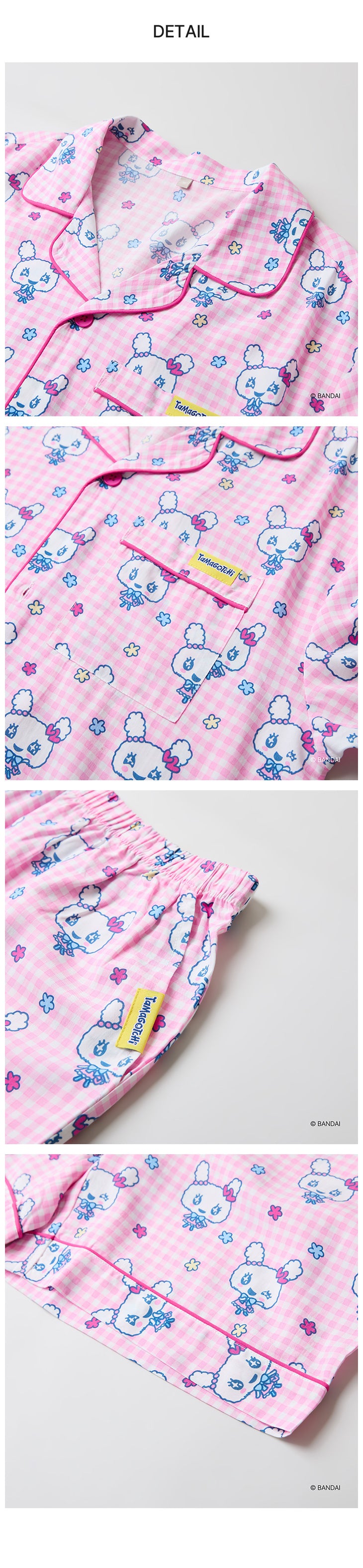 [SPAO X Tamagotchi] Short Sleeve Pajama Set
