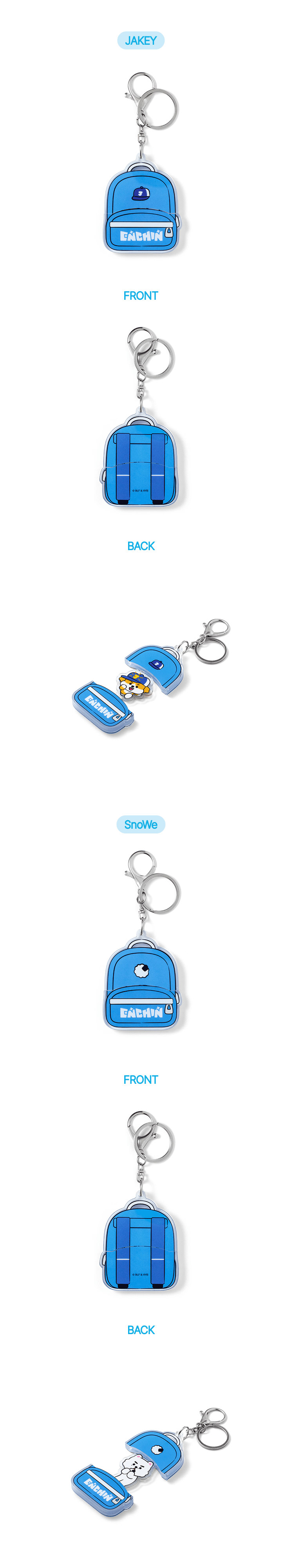 ENHYPEN - Acrylic Keyring (ENCHIN) (Random)