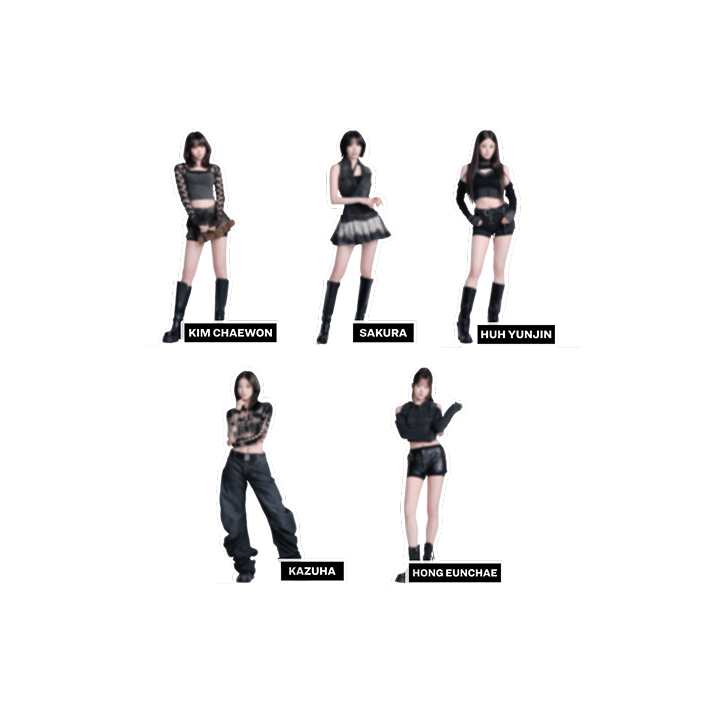 LE SSERAFIM - VR Concert: Invitation (Acrylic Stand) - Source