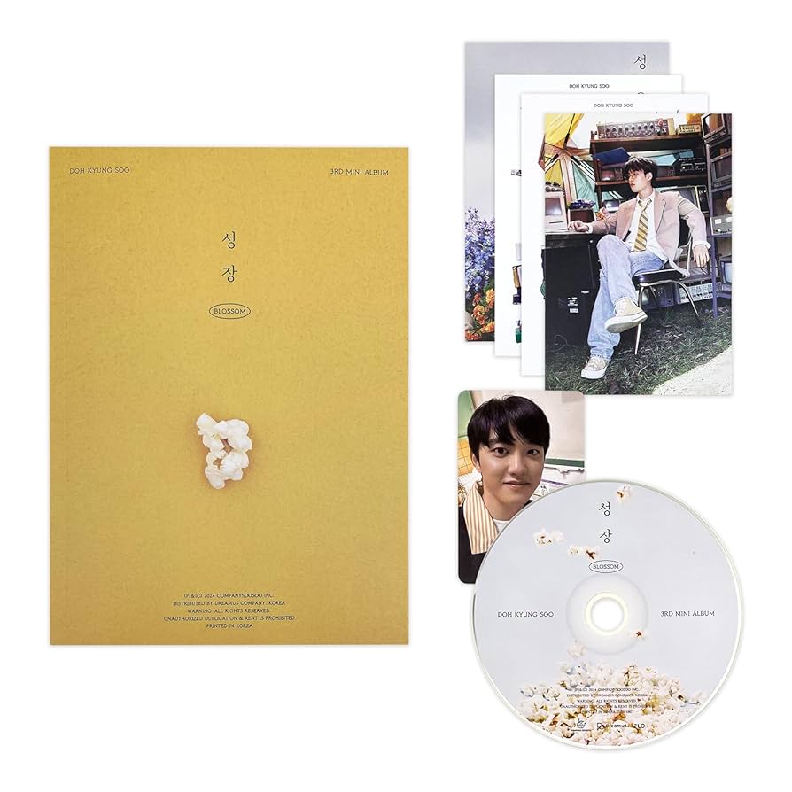 DOH KYUNG SOO - BLOSSOM (3rd Mini Album)