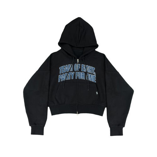 ATEEZ - 8ROOM Crop Zip-Up Hoodie
