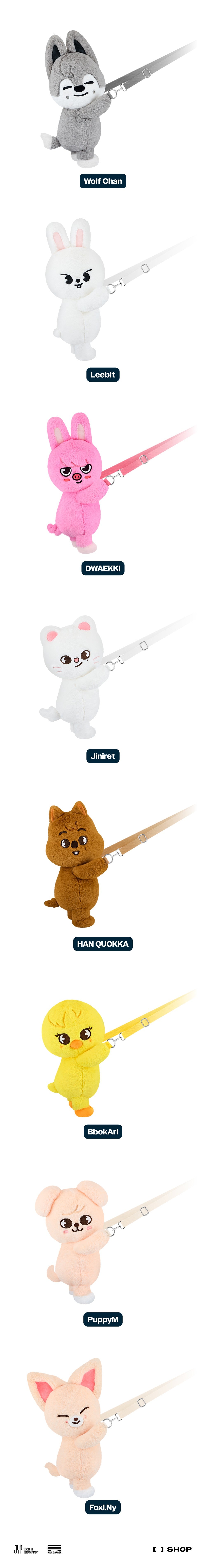 Stray Kids - [dominATE : celebrATE] SKZOO Plush Bag [Pre-Order]