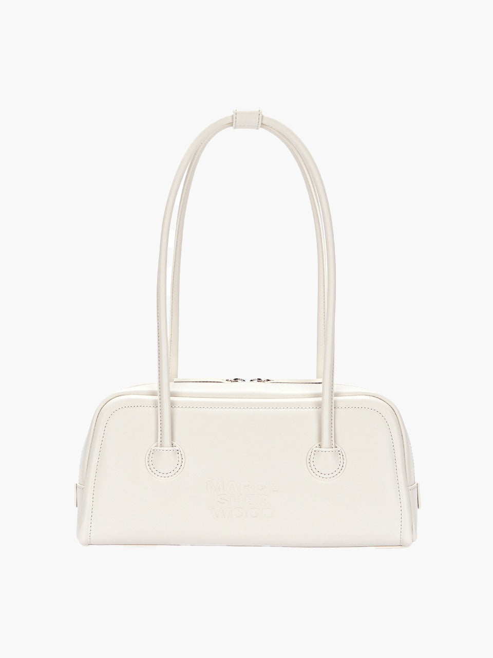 MARGESHERWOOD - Soft Boston EW Bag - cream plain
