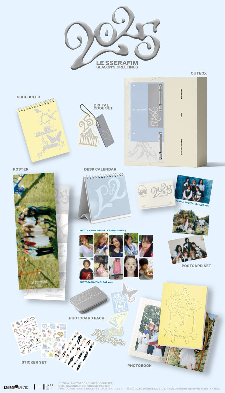 LE SSERAFIM - 2025 Season's Greetings