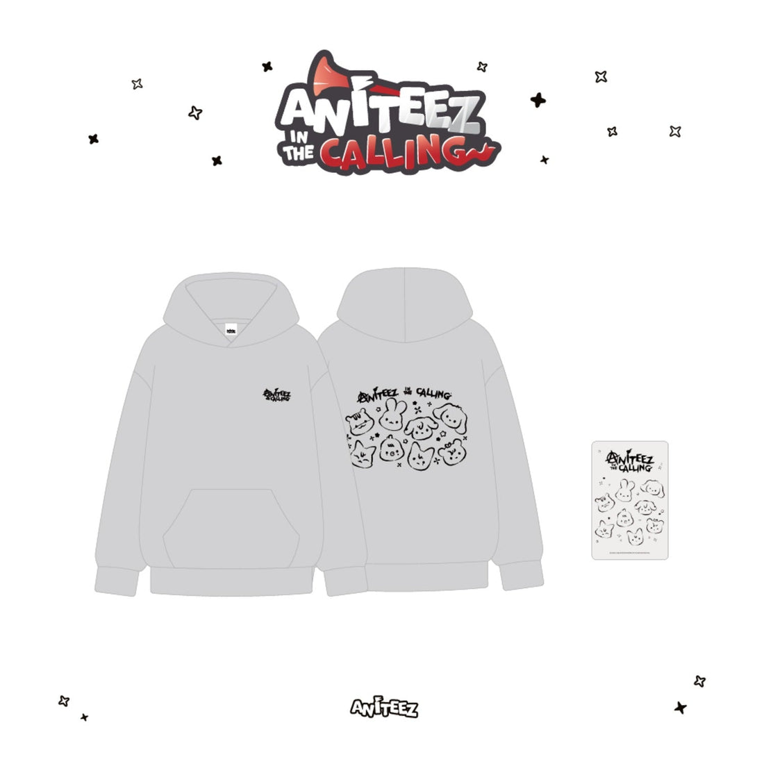 ATEEZ Aniteez in the Calling Hoodie