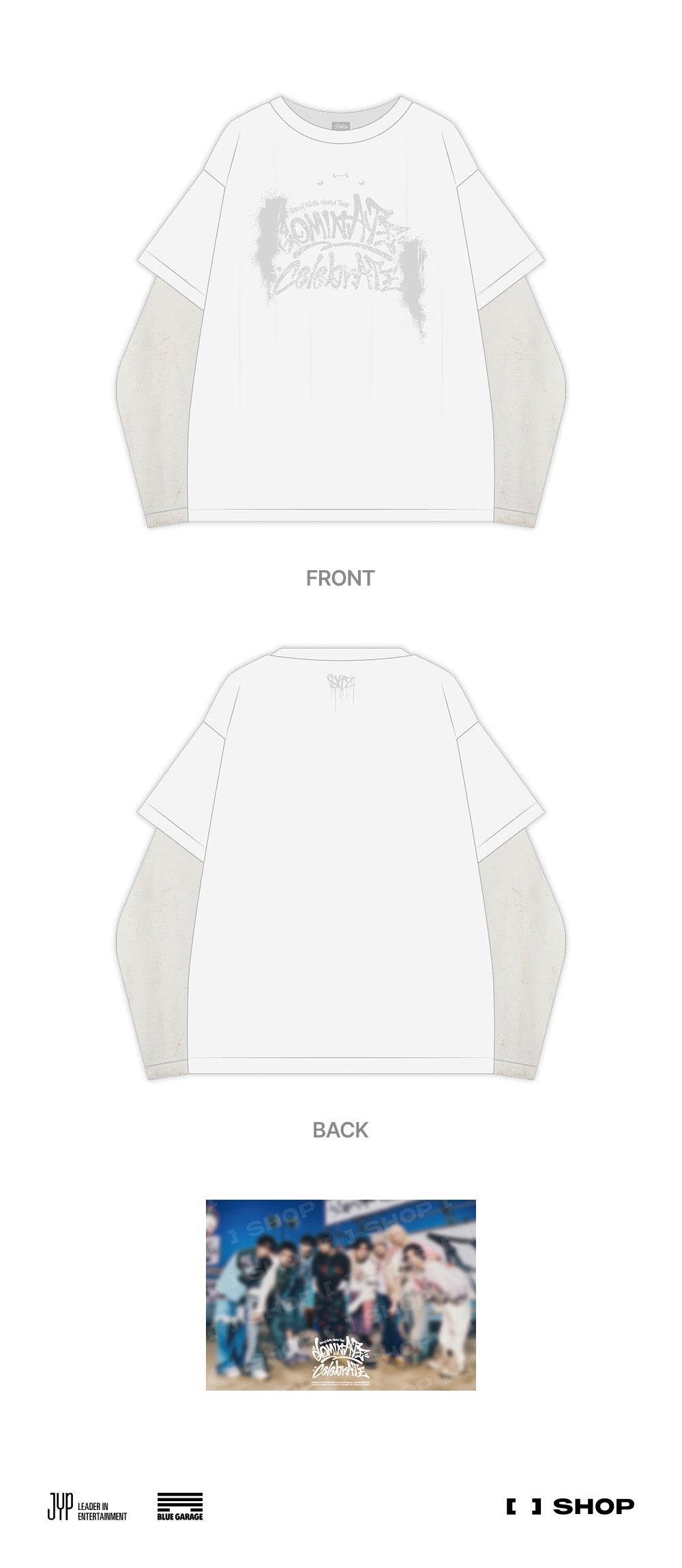 Stray Kids - [dominATE : celebrATE] Layered Long Sleeve [Pre-Order]